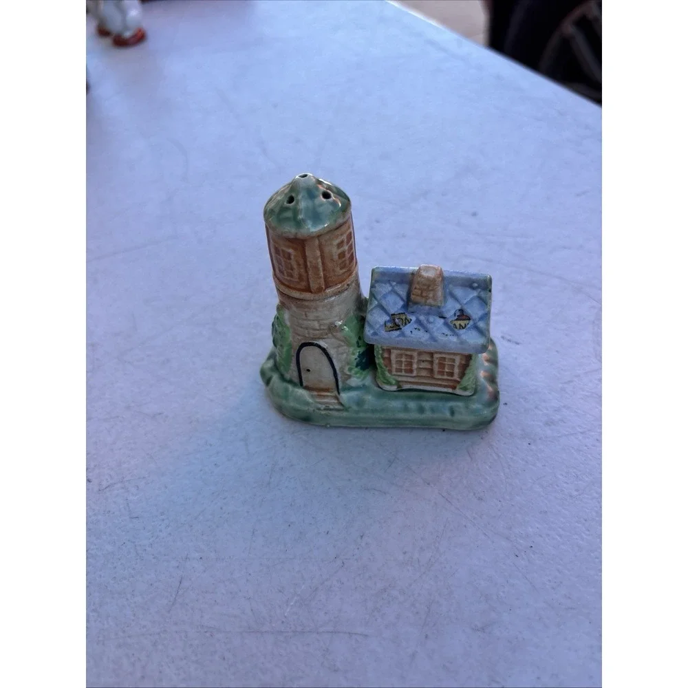 Vintage Japan Lighthouse Salt and Pepper Shaker Set